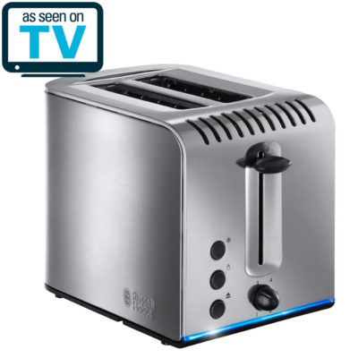 Russell Hobbs Buckingham Fast Toaster - Brushed Stainless Steel